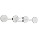 Elan KK85064CH Chrome 4 or more Bulb Bathroom Light