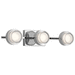 Elan KK85077CH Chrome 3 Bulb Bathroom Light
