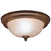 Kichler KK8653TZ Tannery Bronze Flush Mount Ceiling Light