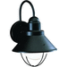 Kichler KK9022BK Black Outdoor Entrance Wall Light