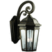 Kichler KK9035RZ Rubbed Bronze Outdoor Entrance Wall Light