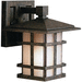 Kichler KK9128AGZ Aged Bronze Outdoor Entrance Wall Light