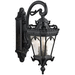 Kichler KK9357BKT Textured Black Outdoor Entrance Wall Light