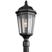 Kichler KK9532BKT Textured Black Post Light