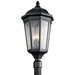 Kichler KK9533BKT Textured Black Post Light