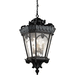 Kichler KK9568BKT Textured Black Outdoor Hanging Lantern