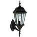 Kichler KK9653BK Black Outdoor Entrance Wall Light