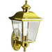 Kichler KK9712PB Polished Brass Outdoor Entrance Wall Light