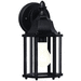 Kichler KK9774BK Black Outdoor Entrance Wall Light