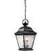 Kichler KK9804BK Painted Black Outdoor Hanging Lantern