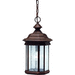 Kichler KK9810TZ Tannery Bronze Outdoor Hanging Lantern