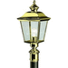 Kichler KK9913PB Polished Brass Post Light