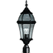 Kichler KK9992BK Black Post Light