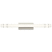 Kichler KK11254NILED Brushed Nickel 3 Bulb Bathroom Light