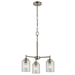 Kichler KK44029NI Brushed Nickel Mini Chandelier