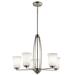 Kichler KK44051NI Brushed Nickel Mid Sized Chandelier