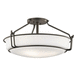 Kichler KK44086OZ Olde Bronze Semi Flush Mount Ceiling Light