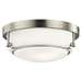 Kichler KK44088NI Brushed Nickel Flush Mount Ceiling Light