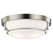 Kichler KK44089NI Brushed Nickel Flush Mount Ceiling Light