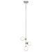 Kichler KK44095CH Chrome Multi Light Pendant