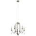 Kichler KK44151CLP Classic Pewter Mid Sized Chandelier