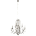 Kichler KK44152CLP Classic Pewter Mid Sized Chandelier