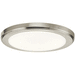 Kichler KK44246NILED40 Brushed Nickel Flush Mount Ceiling Light