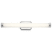 Kichler KK45679CHLED Chrome 3 Bulb Bathroom Light