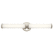 Kichler KK45685PNLED Polished Nickel 3 Bulb Bathroom Light