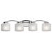 Kichler KK45864CH Chrome 4 or more Bulb Bathroom Light