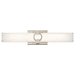 Kichler KK45877PNLED Polished Nickel 3 Bulb Bathroom Light