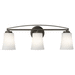 Kichler KK45890OZ Olde Bronze 3 Bulb Bathroom Light