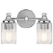 Kichler KK45906CH Chrome 2 Bulb Bathroom Light