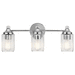 Kichler KK45907CH Chrome 3 Bulb Bathroom Light