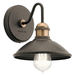 Kichler KK45943OZ Olde Bronze 1 Bulb Wall Sconce