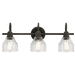 Kichler KK45973OZ Olde Bronze 3 Bulb Bathroom Light