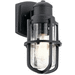 Kichler KK49857BKT Textured Black Outdoor Entrance Wall Light