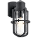 Kichler KK49858BKT Textured Black Outdoor Entrance Wall Light