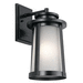 Kichler KK49918BK Black Outdoor Entrance Wall Light