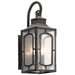 Kichler KK49930WZC Weathered Zinc Outdoor Entrance Wall Light