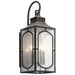 Kichler KK49932WZC Weathered Zinc Outdoor Entrance Wall Light