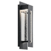 Kichler KK49945BKTLED Textured Black Outdoor Entrance Wall Light