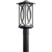 Kichler KK49976BKTLED Textured Black Post Light