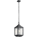 Kichler KK49988DBK Distressed Black Outdoor Hanging Lantern