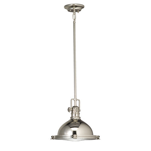 KK2665PN Classic Down Light Pendant Light - Polished Nickel