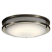 Kichler KK10769NILED Brushed Nickel Flush Mount Ceiling Light