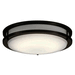 Kichler KK10769OZLED Olde Bronze Flush Mount Ceiling Light