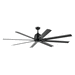 Kichler KK310275SBK Satin Black Oversize Fan (60'' and Larger)