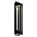 Kichler KK49946BKTLED Textured Black Outdoor Entrance Wall Light