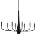 Kichler KK52528BK Black Mini Chandelier